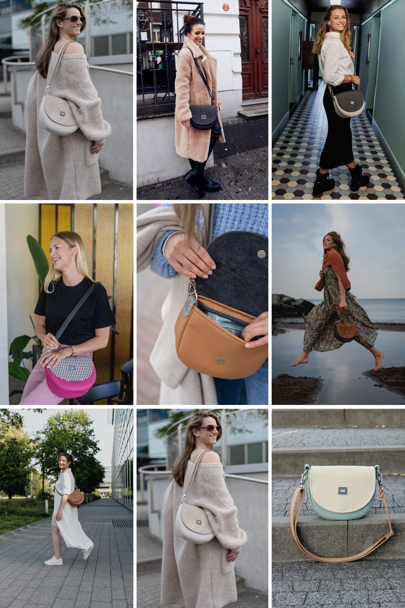 Beige Gray Minimalist Aesthetic Moodboard Fashion Photo Collage Portrait (4)